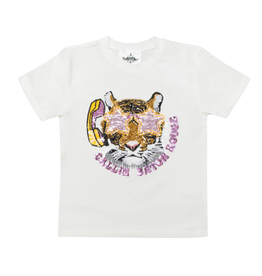 Belle Cher Tiger Callin' Baton Rouge Sequin Shirt