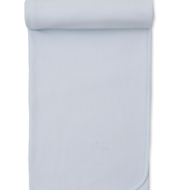Kissy Kissy Light Blue Jacquard Blanket