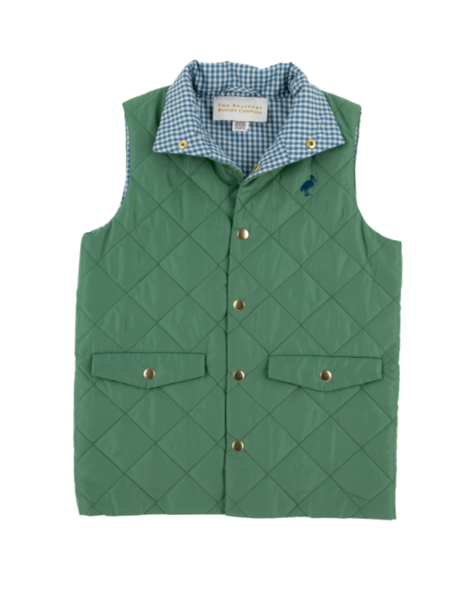 The Beaufort Bonnet Company Vaughn Vest, Gallatin Green