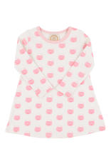 The Beaufort Bonnet Company Polly Play LS Dress, Vintage Prep Pumpkin Pails