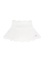 SET Zoe Scallop Skort - Pure Coconut