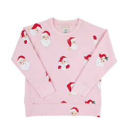 The Beaufort Bonnet Company Palm Beach Pink Cassidy Comfy Crewneck, Dear Santa The Beaufort Bonnet Company Palm Beach Pink Cassidy Comfy Crewneck, Dear Santa