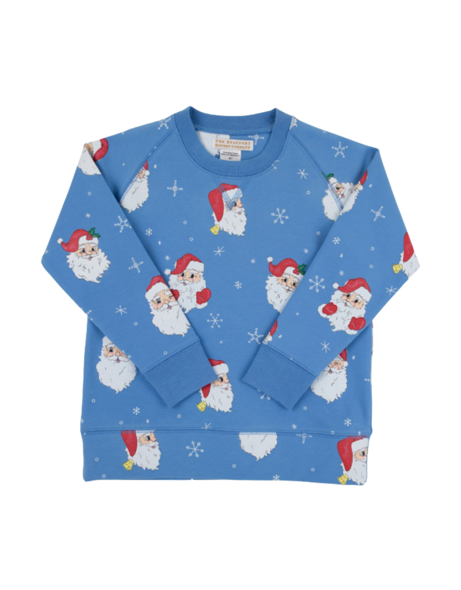 The Beaufort Bonnet Company Barbados Blue Cassidy Comfy Crewneck, Dear Santa