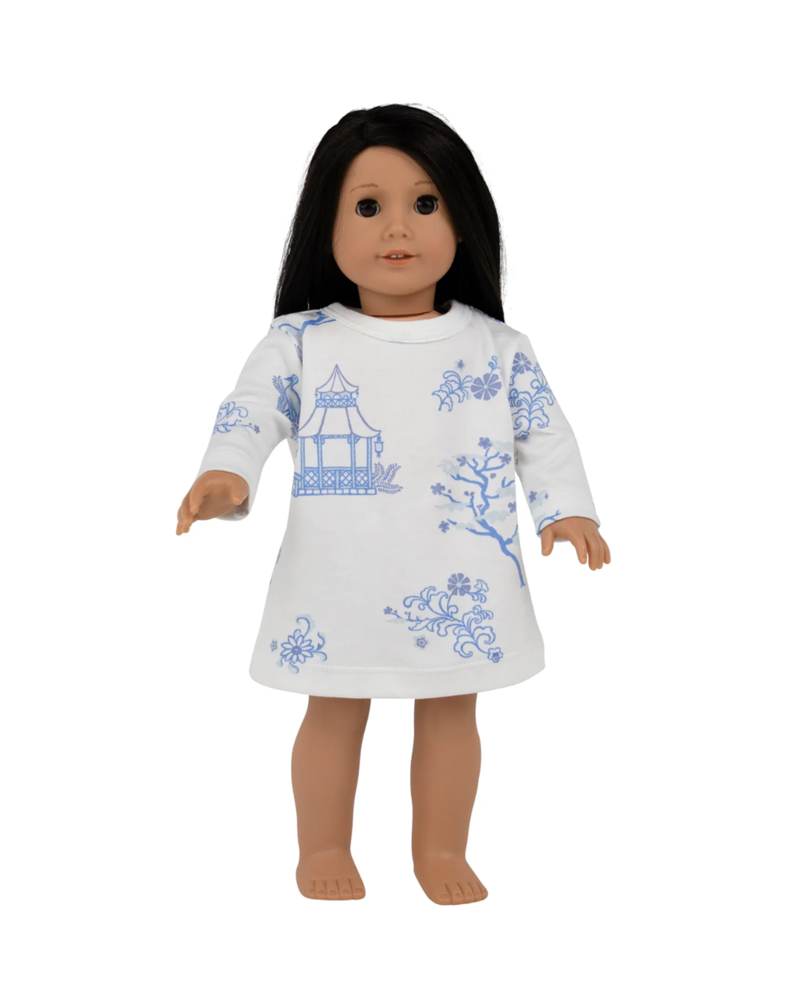 The Beaufort Bonnet Company Dollys LS Polly Play Dress, Sir Proper's Pagoda