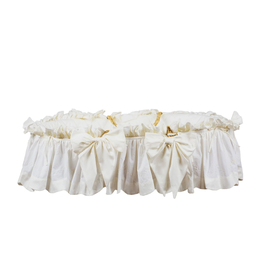 The Proper Peony Moses Basket Ecru