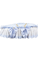 The Proper Peony Moses Basket Blue