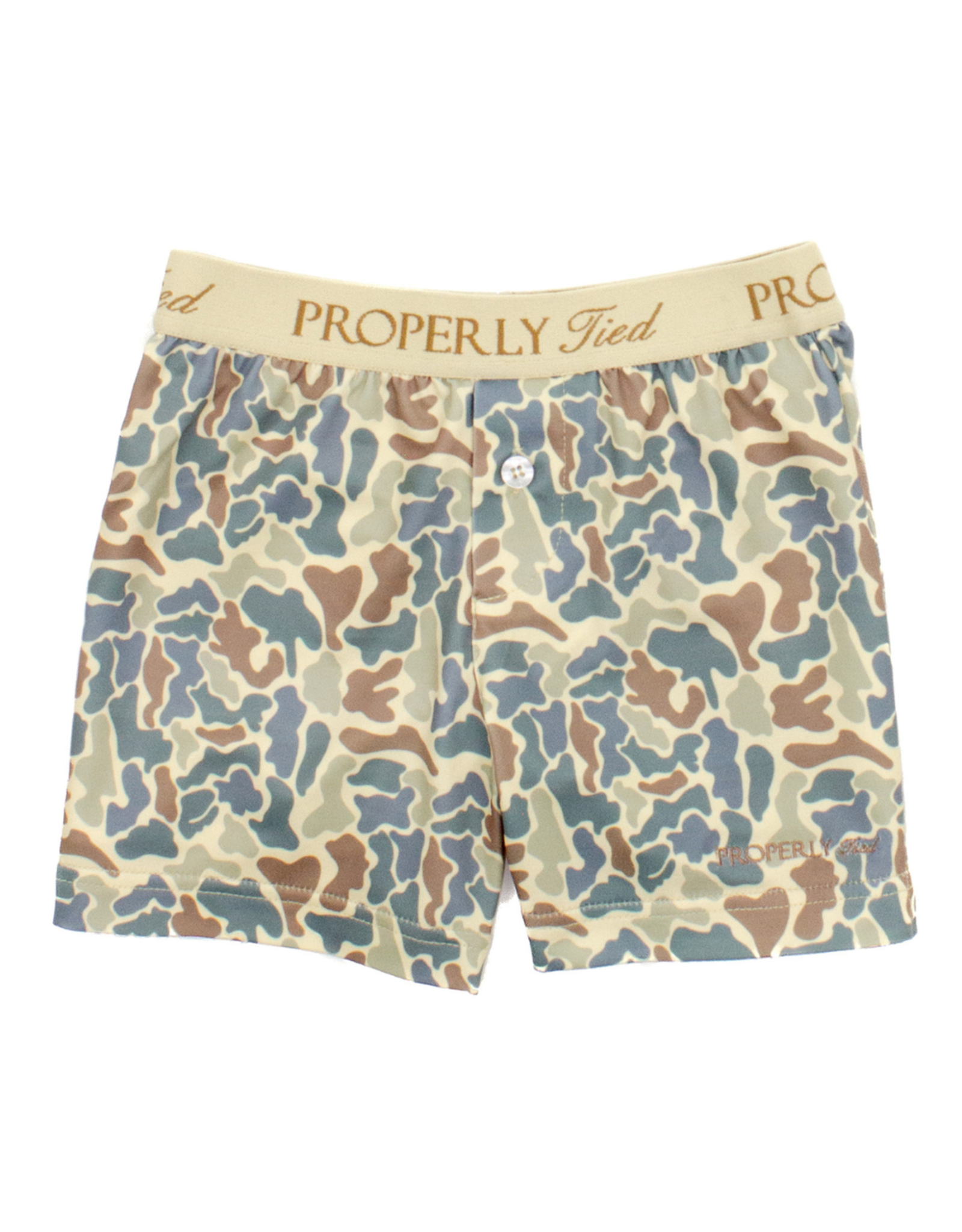 Properly Tied Inlet Boxer, Field Camo