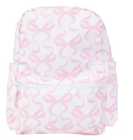 Apple of My Isla The Backpack, Pink Bows