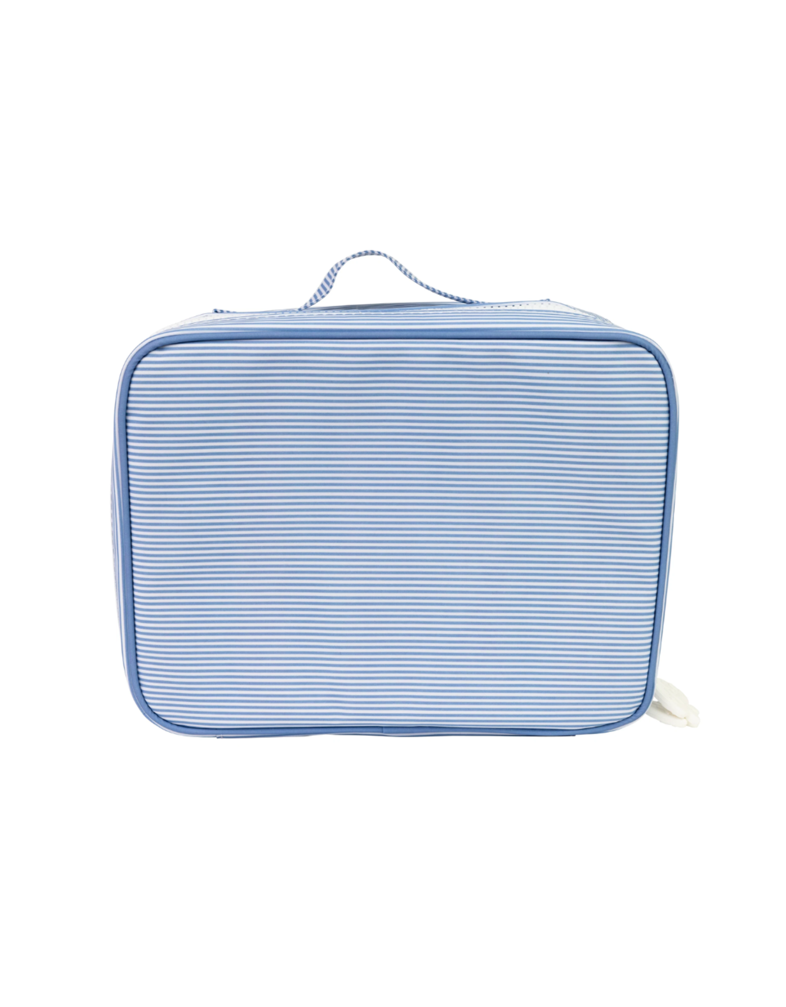 Apple of My Isla The Lunchbox, Navy Mini Stripe