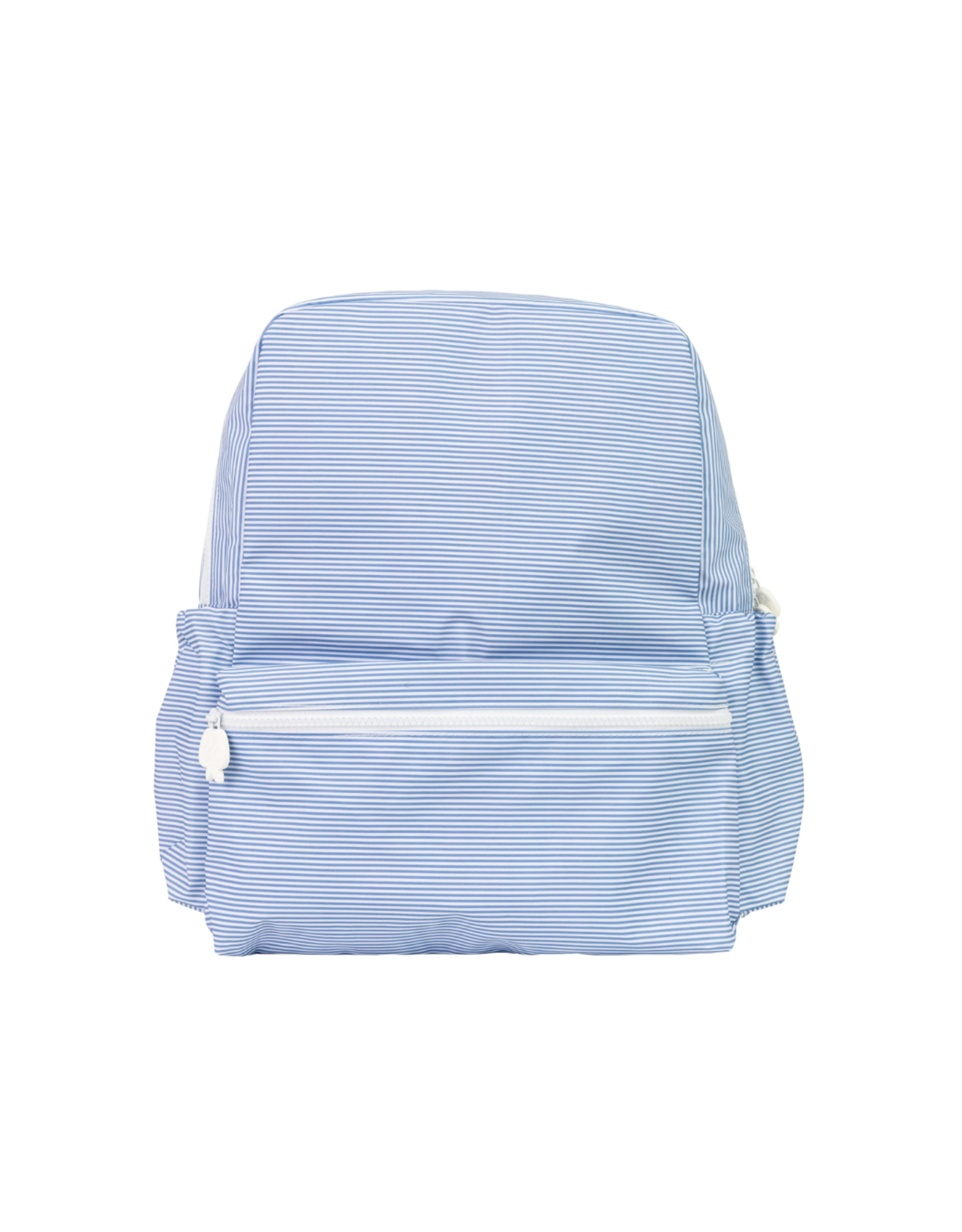 Apple of My Isla The Backpack Small, Navy Mini Stripe