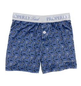 Properly Tied Inlet Boxer, Flock