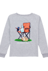 Properly Tied Sidelines LS Light Heather Grey