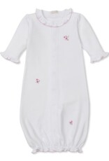 Kissy Kissy Rose Blooms Emb Conv Gown NB