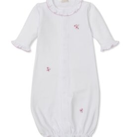 Kissy Kissy Rose Blooms Emb Conv Gown NB