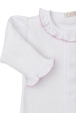 Kissy Kissy Rose Blooms Emb Conv Gown NB