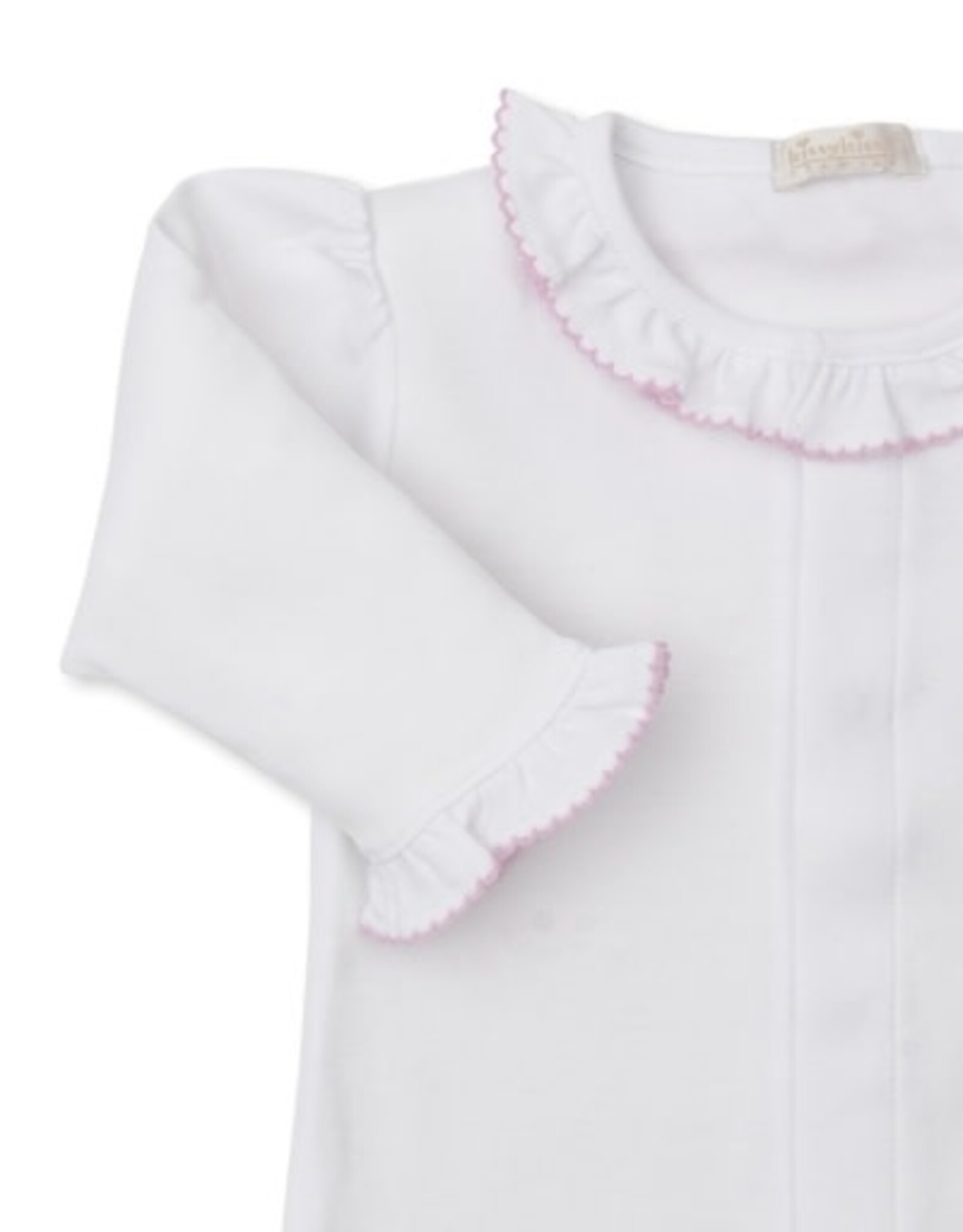 Kissy Kissy Rose Blooms Emb Conv Gown NB