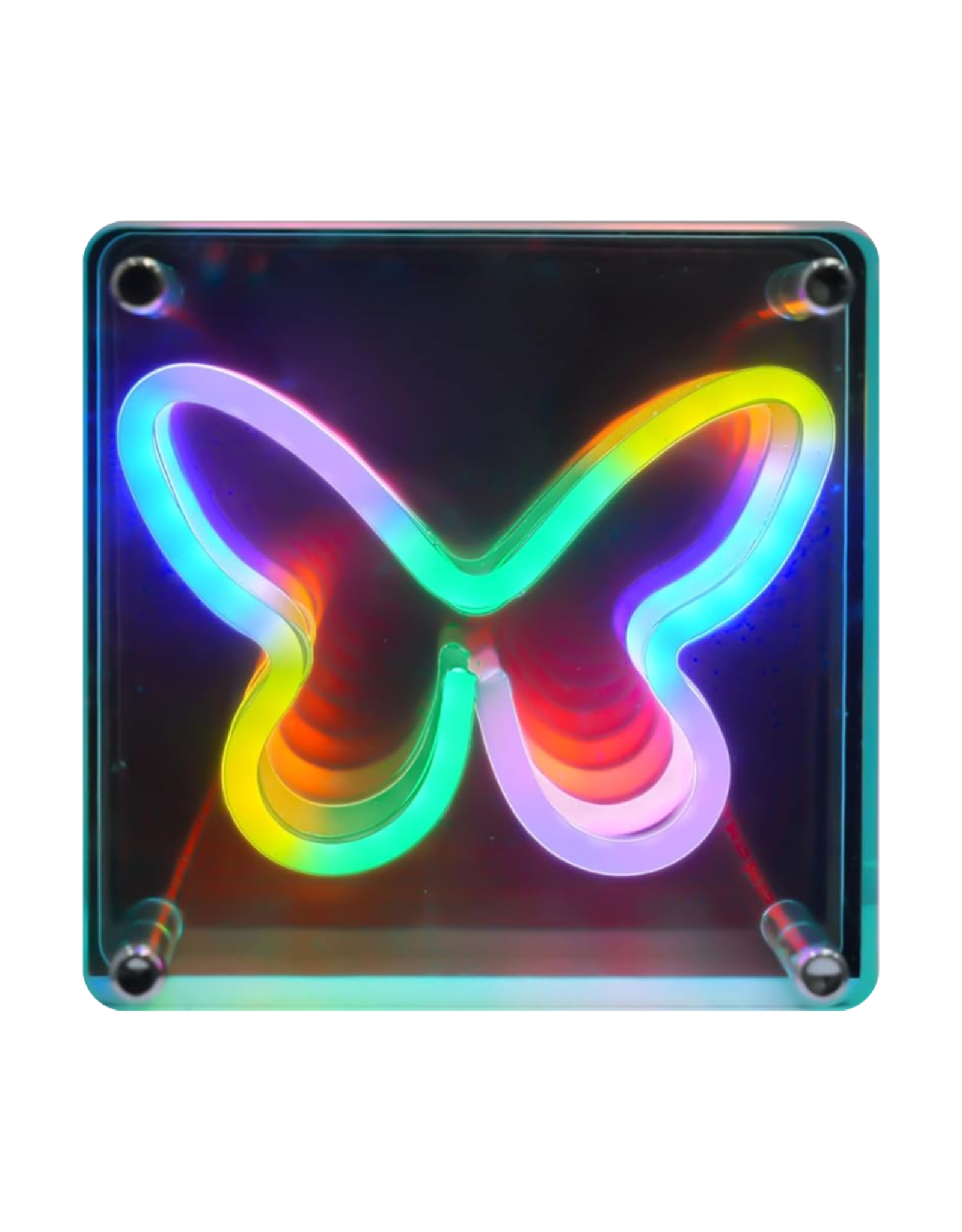 Wireless Express Acrylic sign, Multi color LED lights,  Butterfly