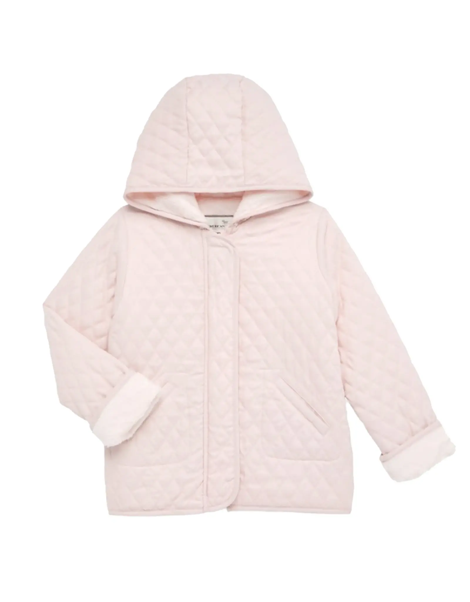 Widgeon Hooded Barn Jacket - Light Pink