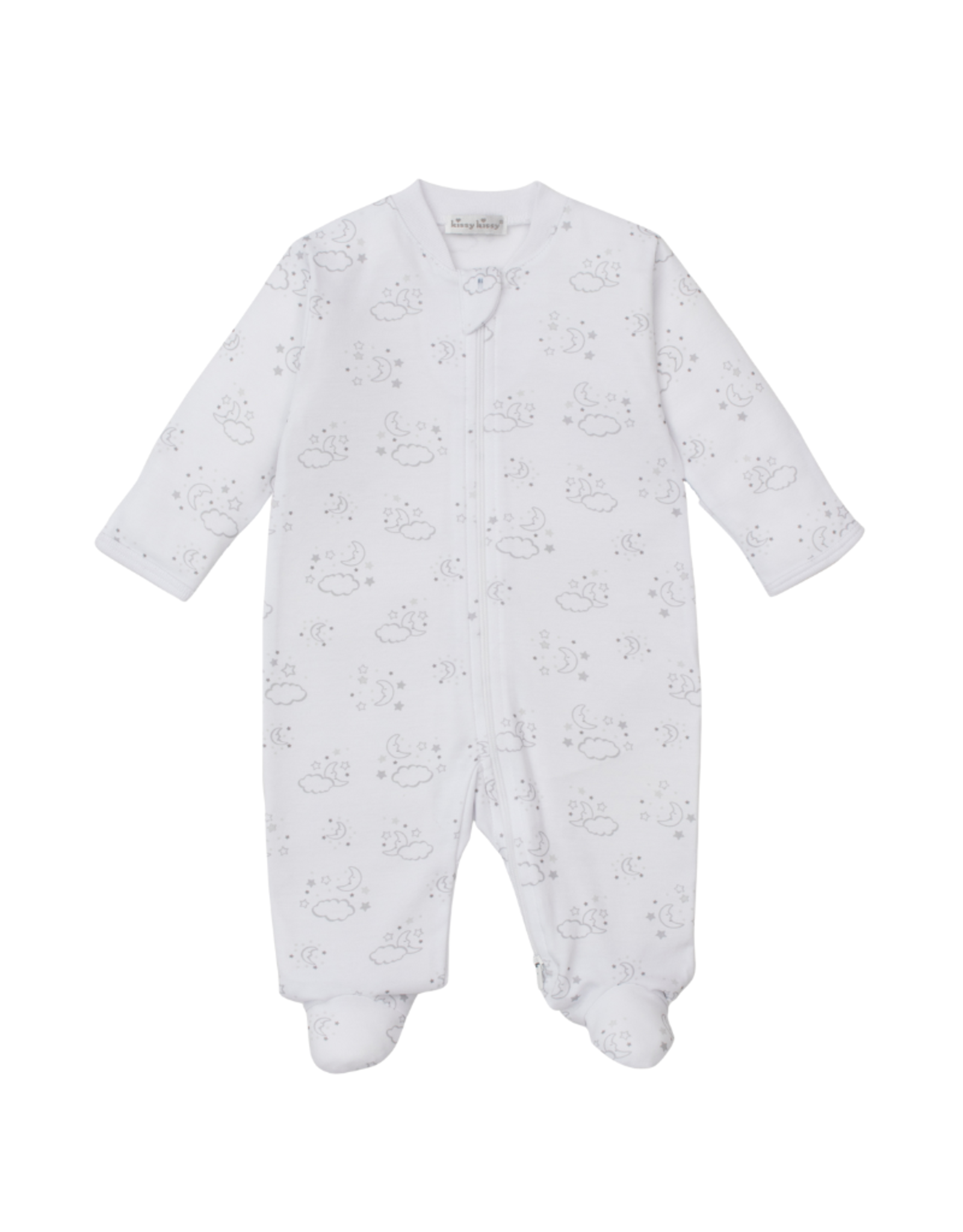 Kissy Kissy Cheerful Goodnight Zipper Footie
