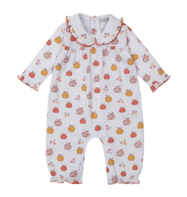 Kissy Kissy Patchwork Pumpkin Floral Playsuit
