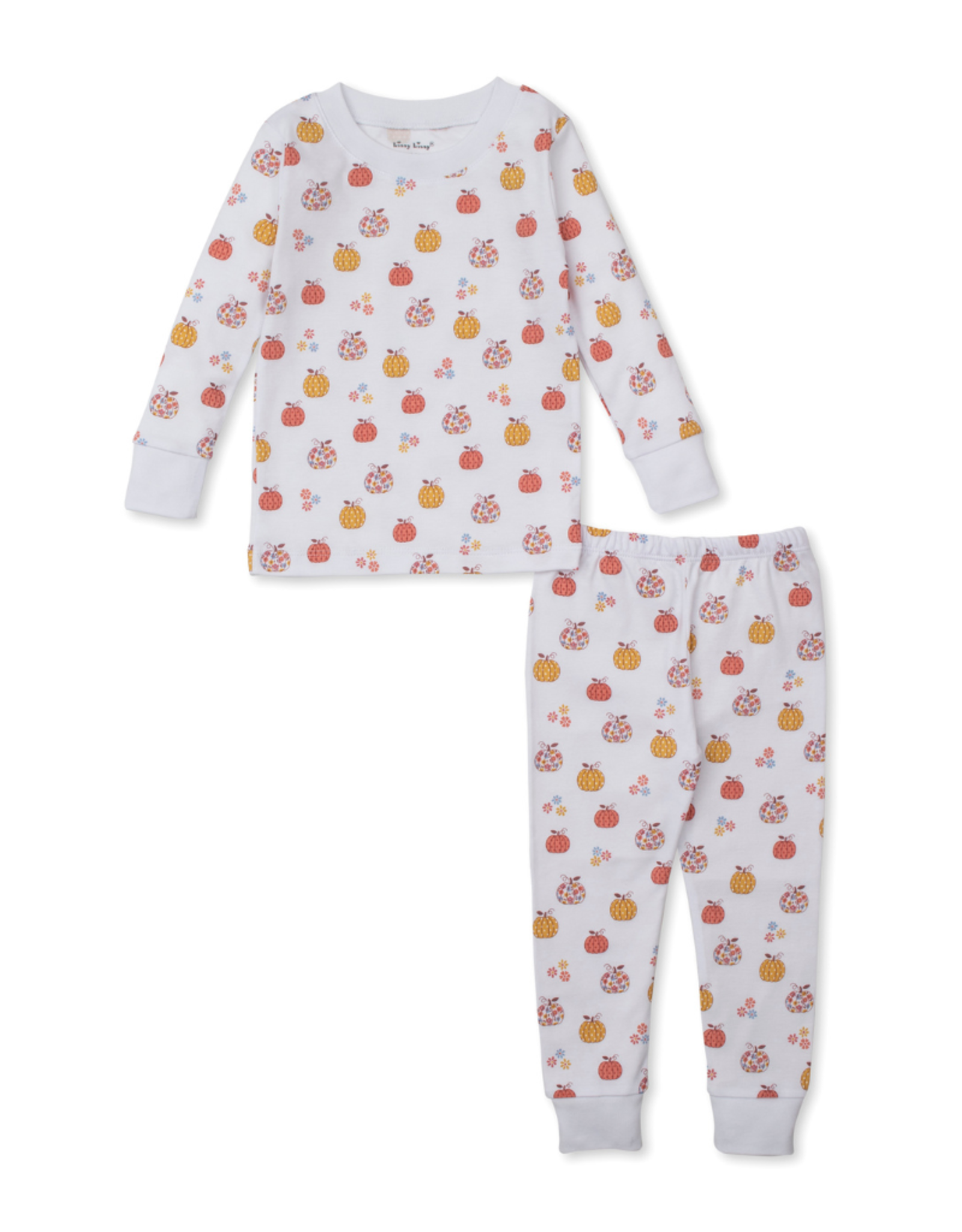 Kissy Kissy Patchwork Pumpkin Floral PJ Set
