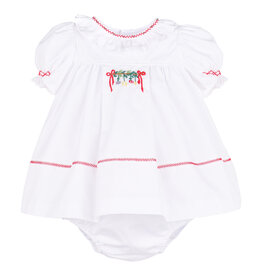 Sophie & Lucas The Merrymaker Dress, Red Ornaments