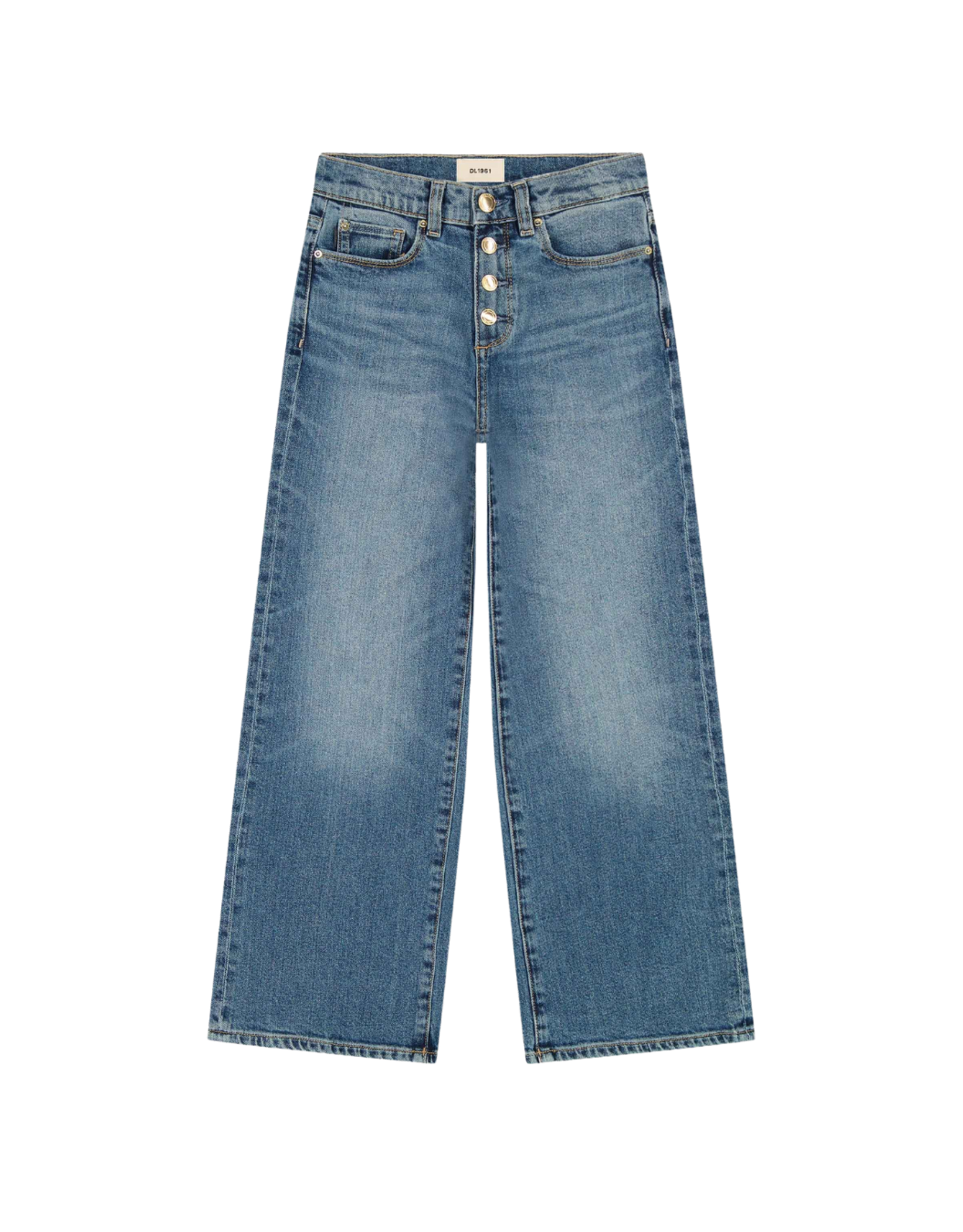 DL1961 Lily Wide Leg Jeans - Lakewood