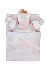 Rosalina Pink Bunting Doll With Cross