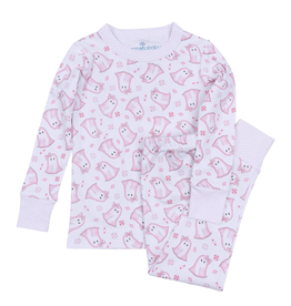 Magnolia Baby My Little Boo Long PJs, Pink