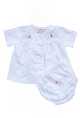 Ruth and Ralph Pink Pumpkin Diaper Cover Set