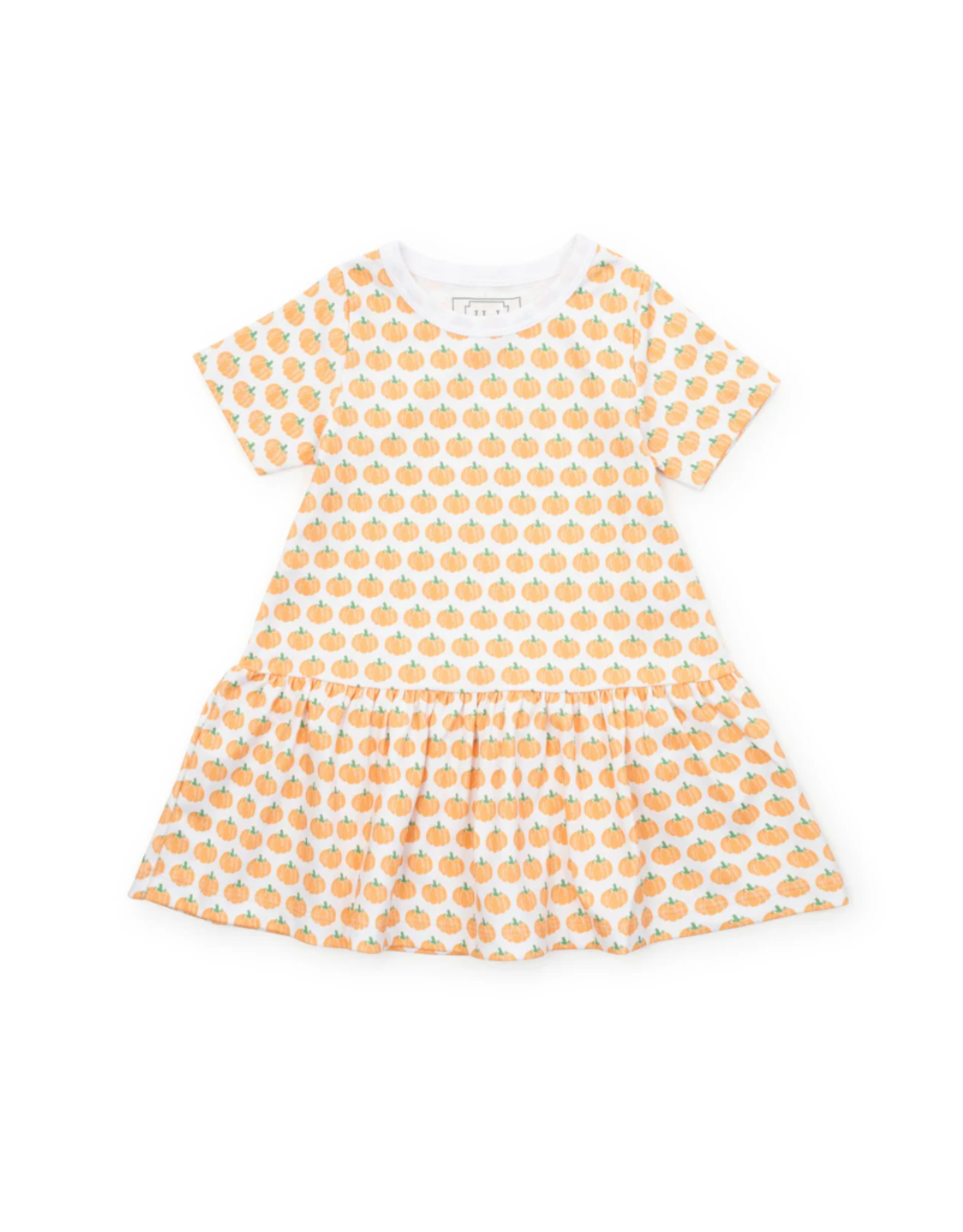 Lila + Hayes Lottie Dress, Harvest Pumpkin
