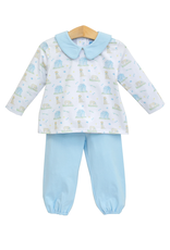 Trotter Street Kids Puppy Pals Boy Bloomer Pants Set