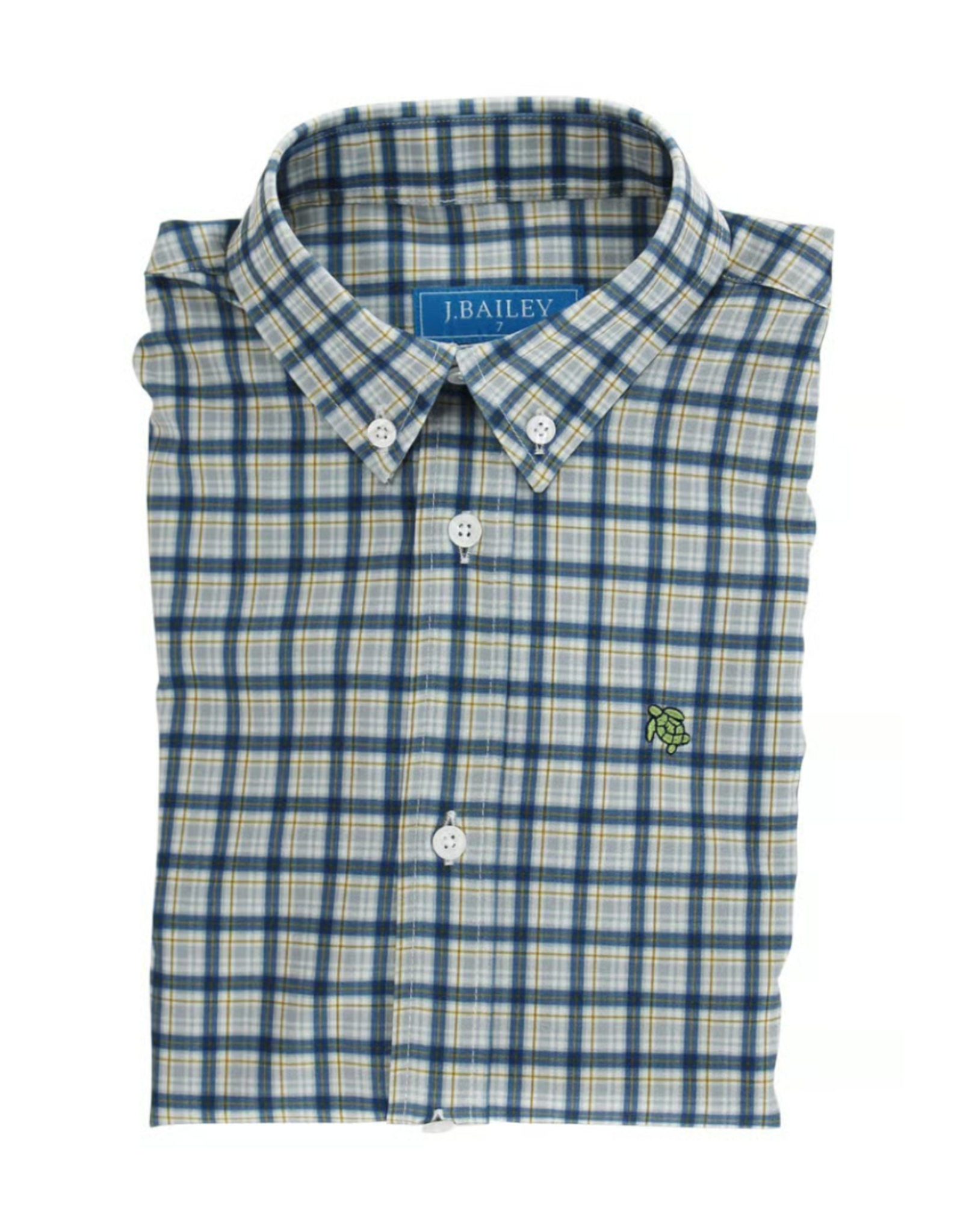 The Bailey Boys Roscoe Performance Button Down, Stone