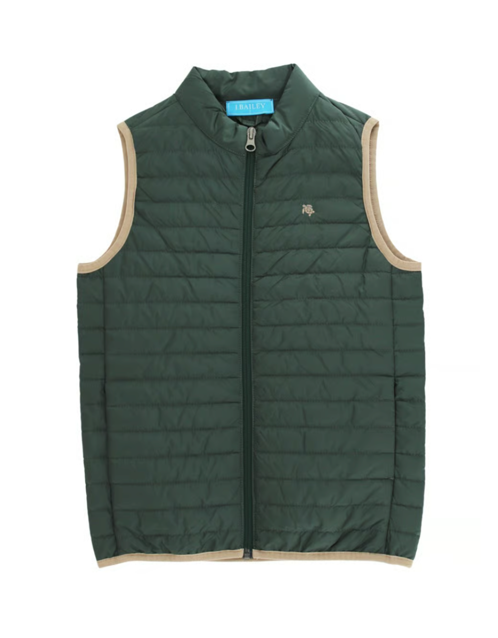 The Bailey Boys Quilted Vest, Forest