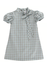 The Bailey Boys Tia Tie Dress, Pigeon Plaid