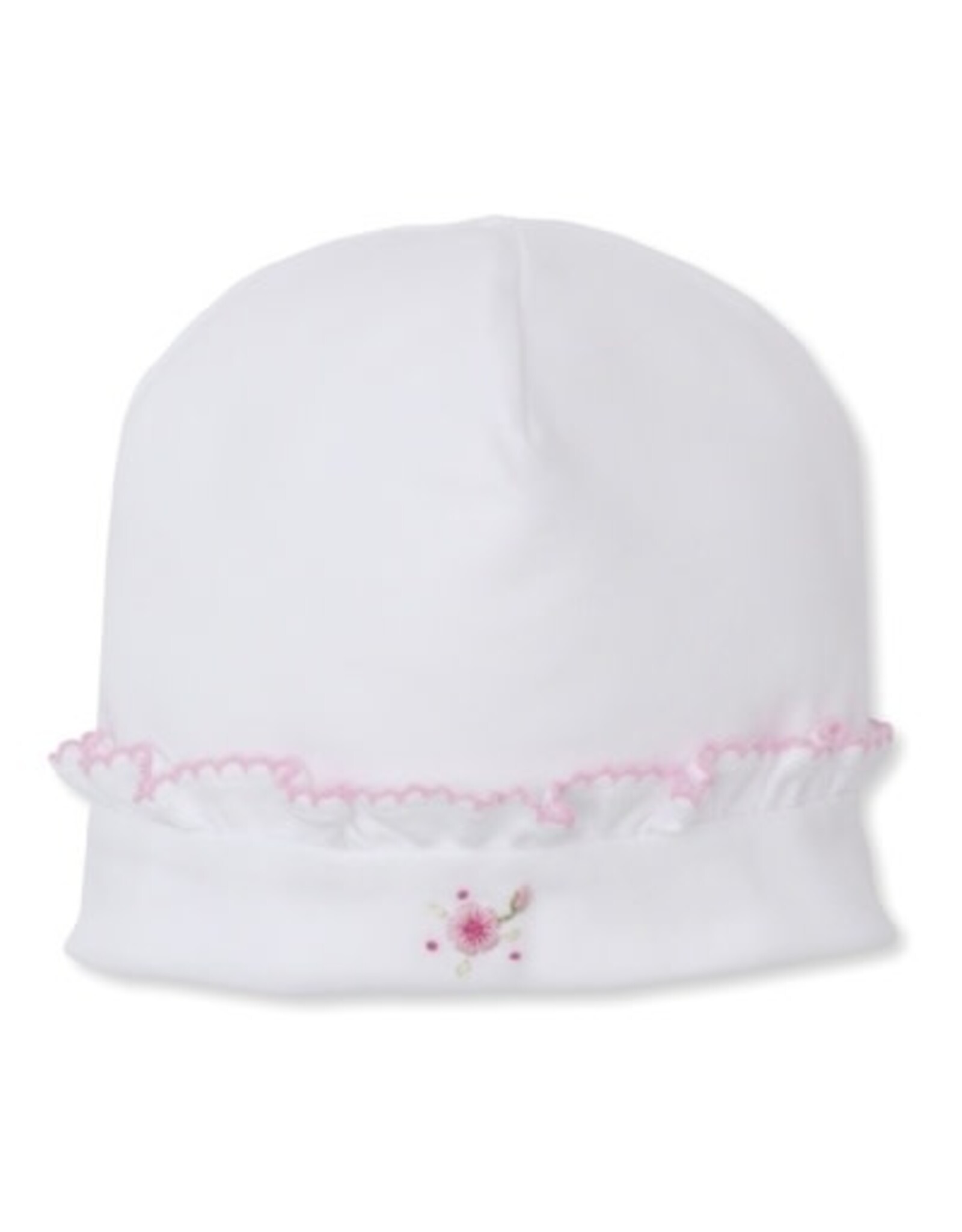 Kissy Kissy Rose Blooms Emb Hat NB
