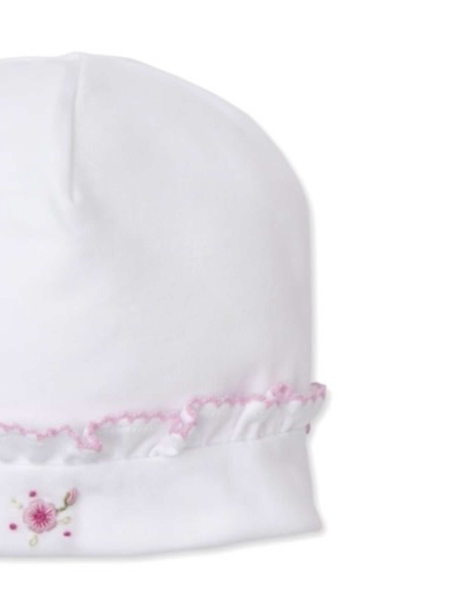 Kissy Kissy Rose Blooms Emb Hat NB