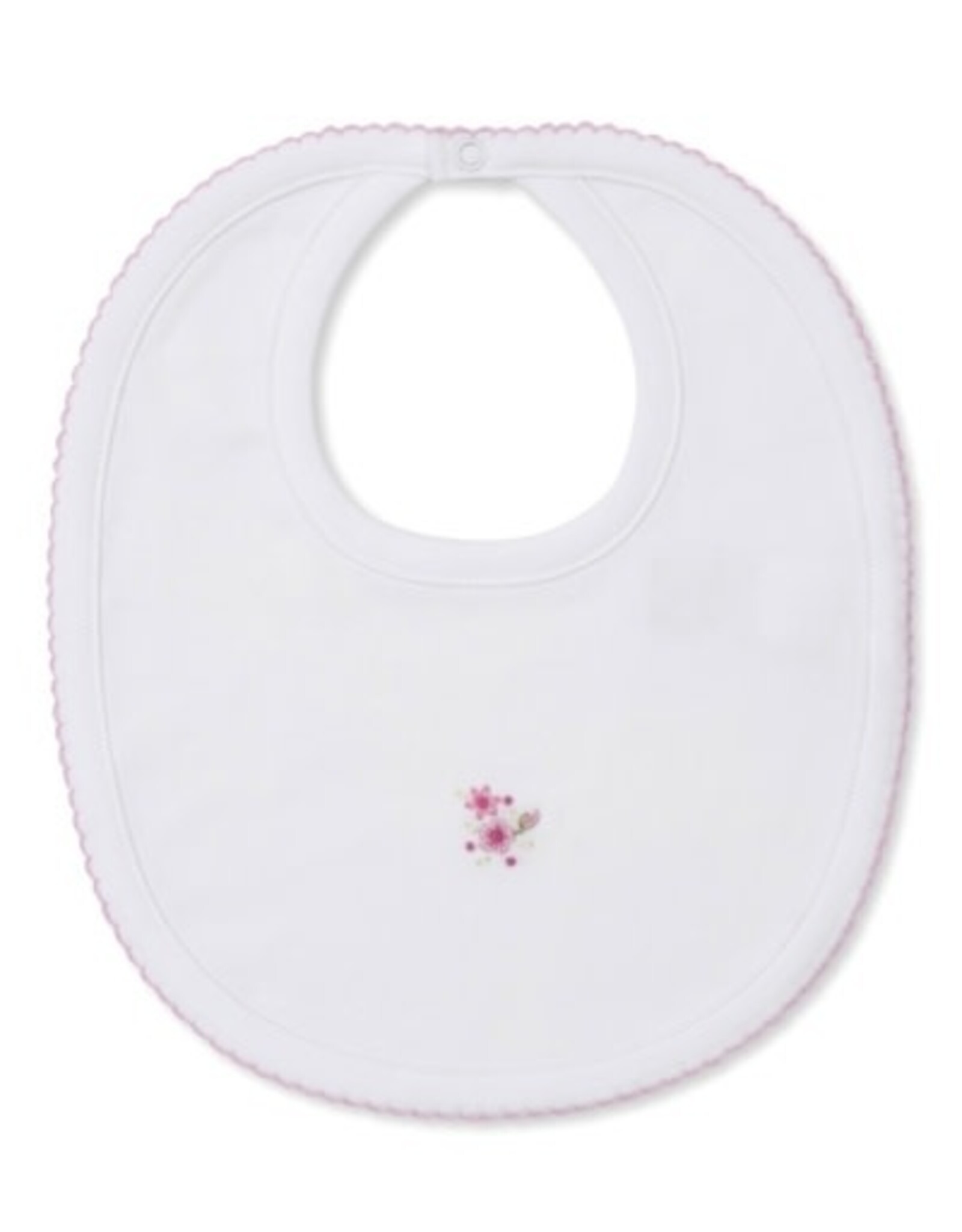 Kissy Kissy Rose Blooms Emb Bib