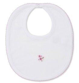 Kissy Kissy Rose Blooms Emb Bib