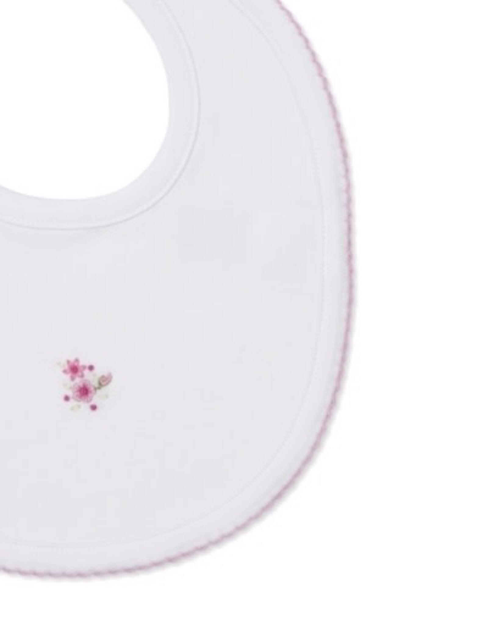 Kissy Kissy Rose Blooms Emb Bib
