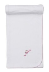 Kissy Kissy Rose Blooms Emb Blanket
