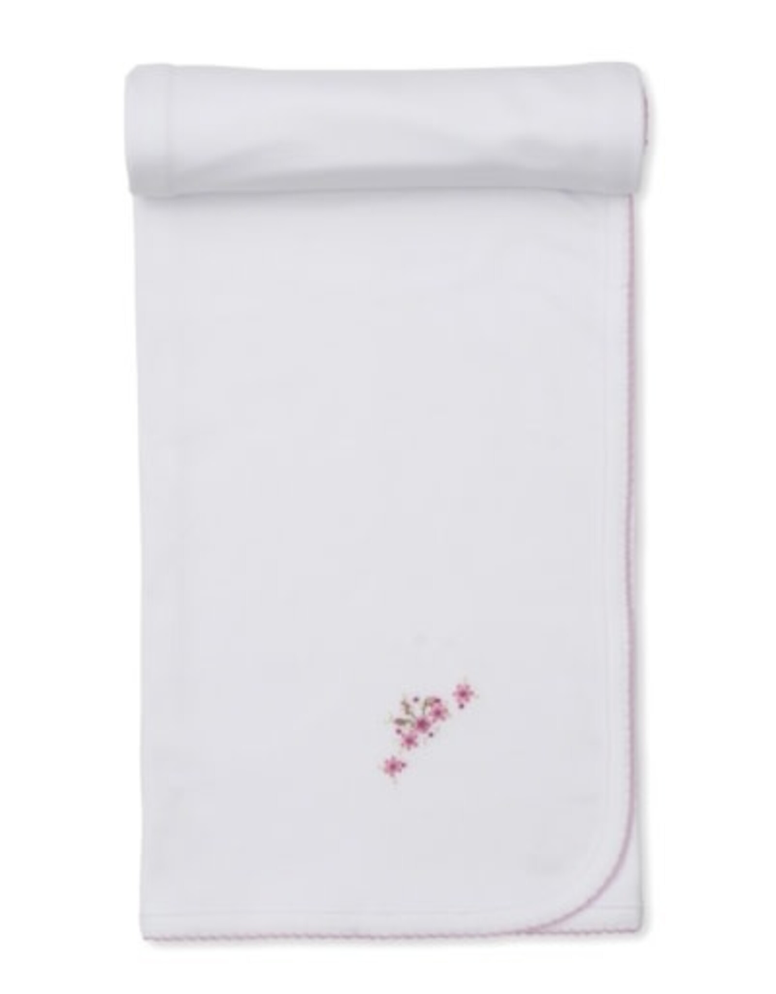 Kissy Kissy Rose Blooms Emb Blanket