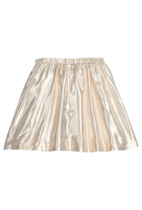 Bisby Circle Skort, Gilt Metallic