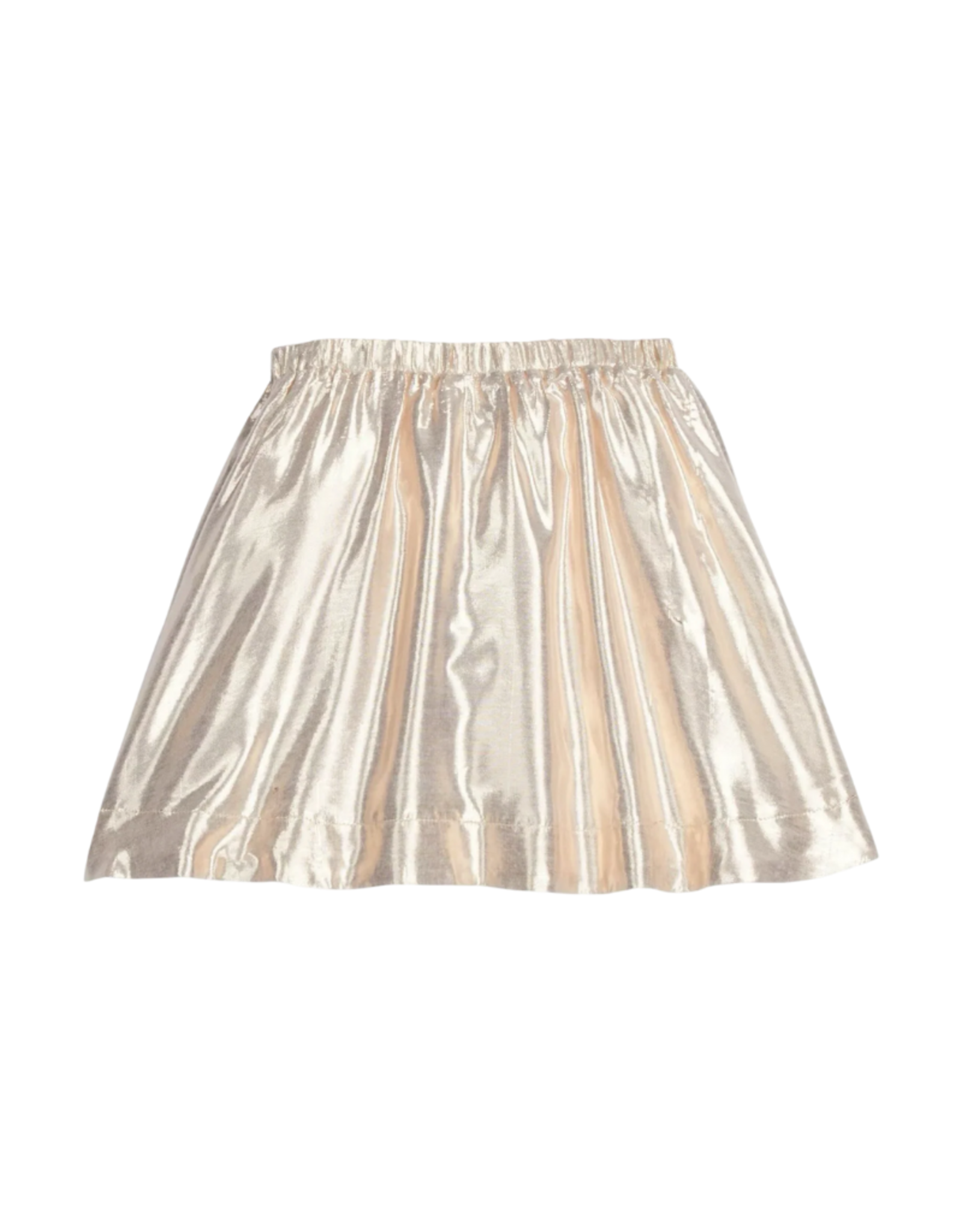 Bisby Circle Skort, Gilt Metallic