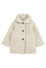 Mayoral Shearling Coat, Sand