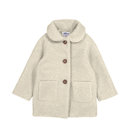 Mayoral Shearling Coat, Sand