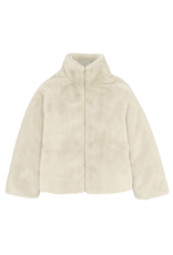 Mayoral Fur Coat, Sand