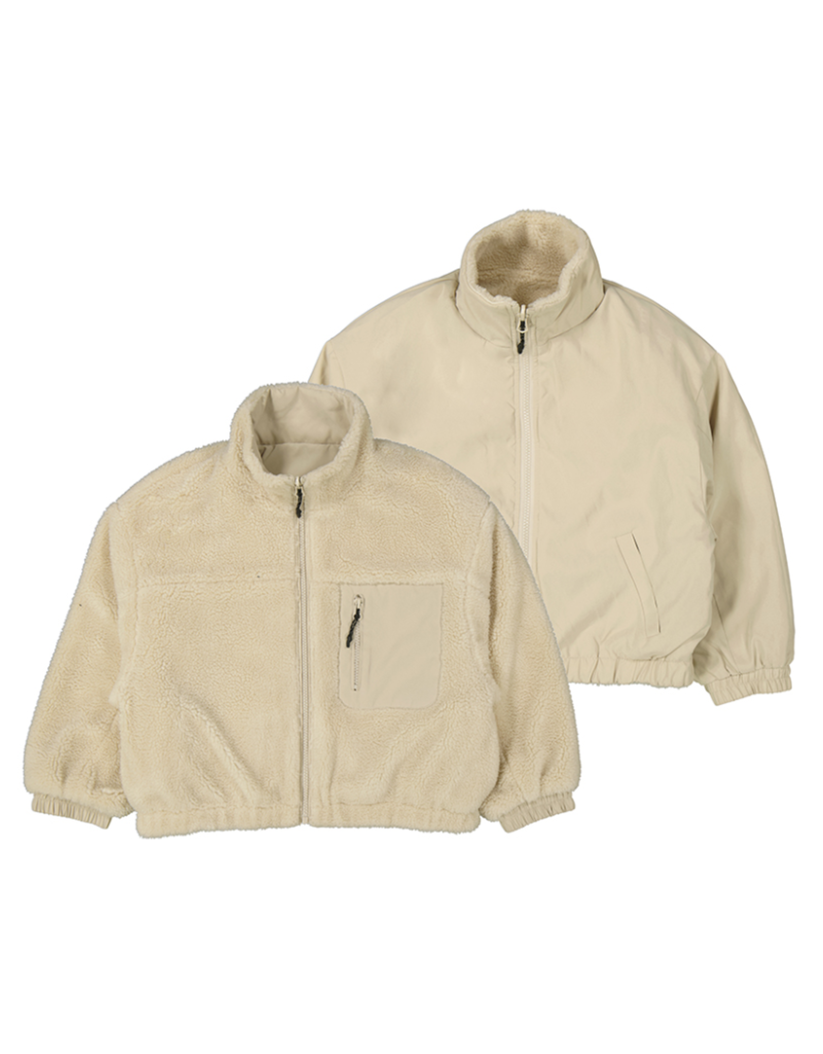 Mayoral Reversible Coat, Sand