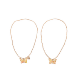 Great Pretenders BFF Butterfly Share & Tear Necklace, 2pc
