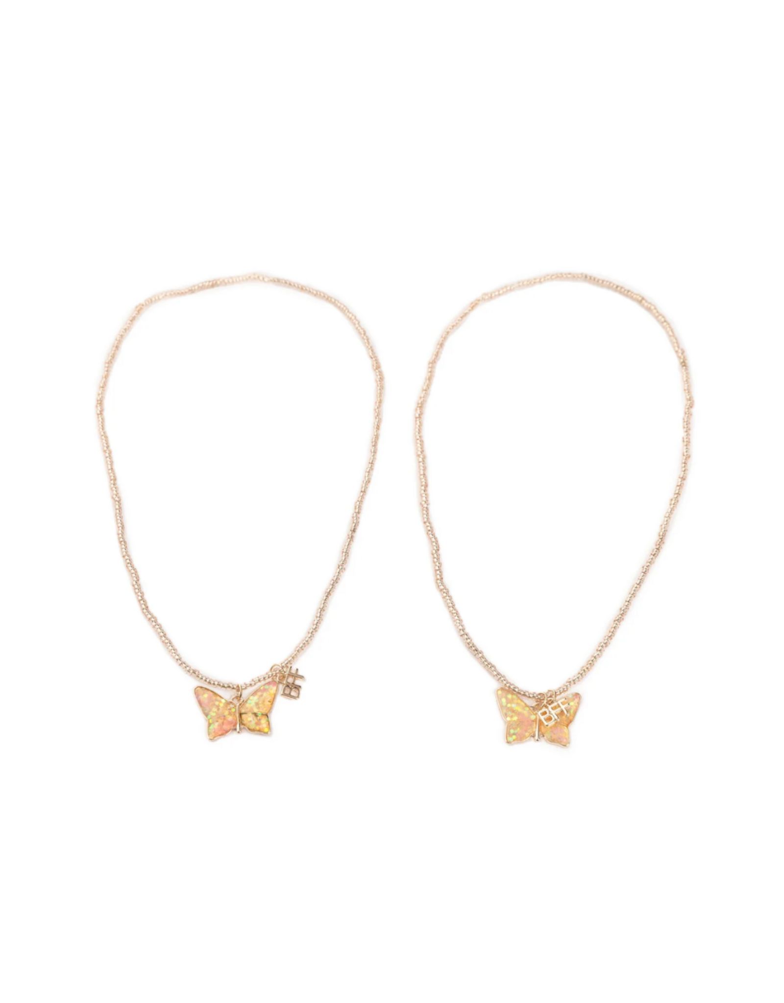 Great Pretenders BFF Butterfly Share & Tear Necklace, 2pc